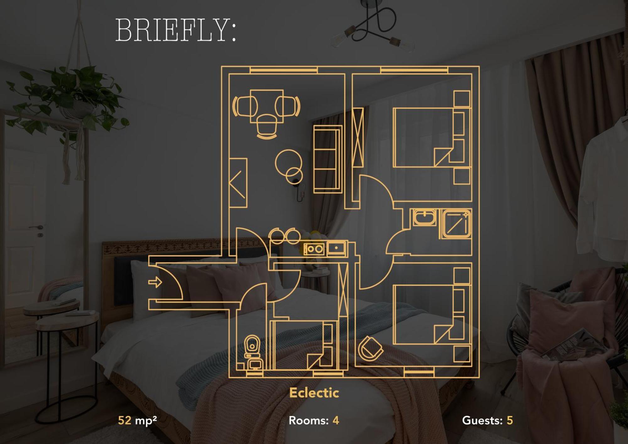 Eclectic 3 Bedroom Calea Victoriei By Urbanesq Bucharest Luaran gambar